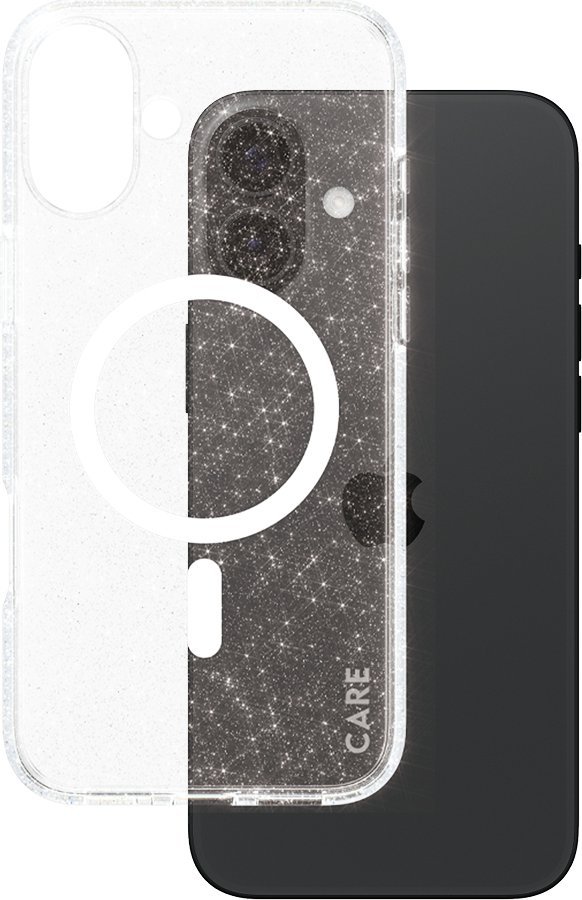 PanzerGlass CARE Case Flagship Star Lit White MagSAFE iPhone 24 6.7"