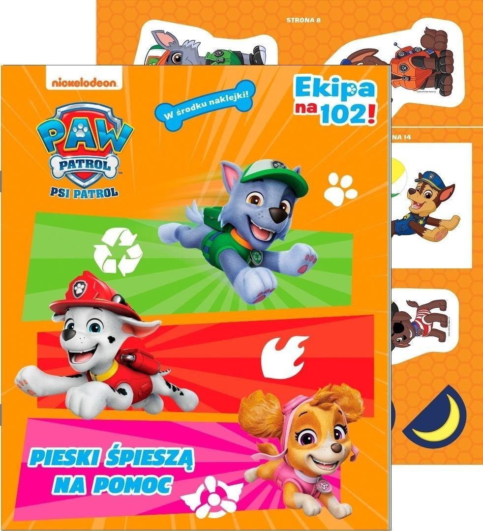 Psi Patrol. Ekipa na 102!. Pieski śpieszą na pomoc