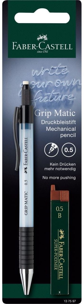FABER-CASTELL DBS Grip Matic 1375 0.5mm + 12 Minen BK 10er