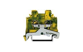 Wago Złączka do przewodu ochronnego 2-przewodowa 2,5mm2 żółto-zielona - 280-107