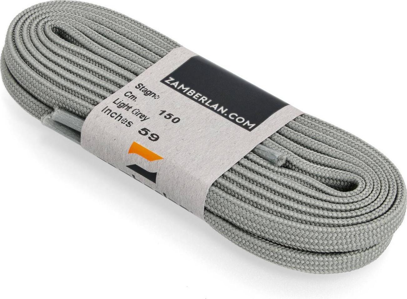 Zamberlan Sznurowadła Zamberlan Flat Lace - light grey 120 cm