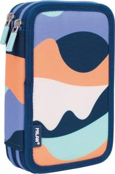 Piórnik Milan Piórnik Podwójny Milan The Fun Niebieski (19,5 x 13 x 5 cm)