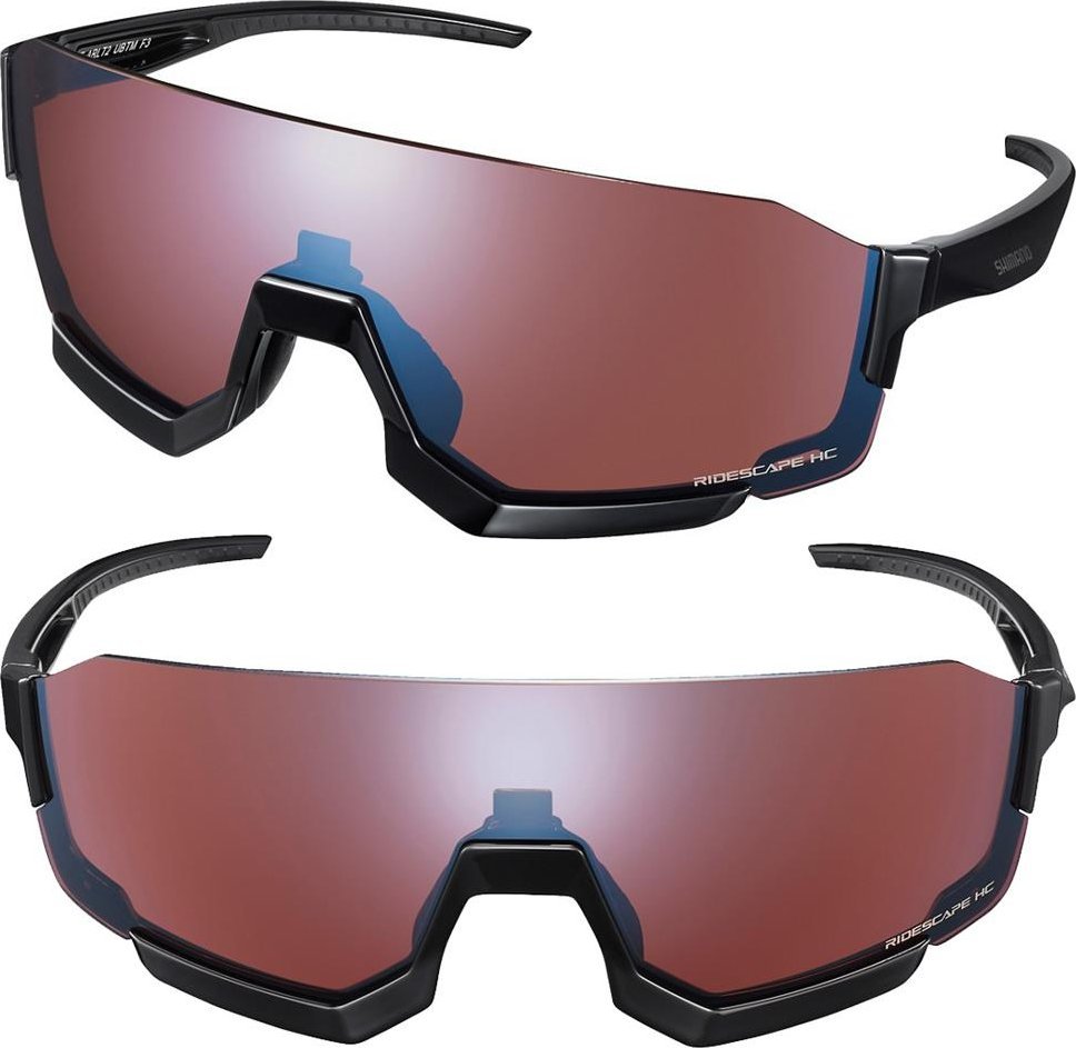 Shimano Okulary Shimano AeroLite2 czarne, soczewki Ridescape HC- Wysoki kontrast