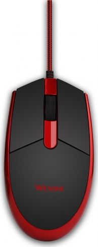 Mysz Wesdar Mysz przewodowa Wesdar X1 M555042 Czerwona