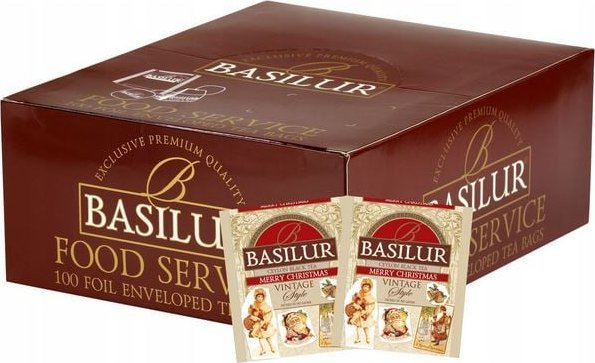 Basilur Basilur MERRY CHRISTMAS herbata HoReCa 100 torebek