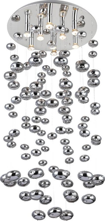 Lampa wisząca Azzardo Lampa wisząca Luvia 125 Xl (chrome) (AZ2574) Azzardo - żyrandol