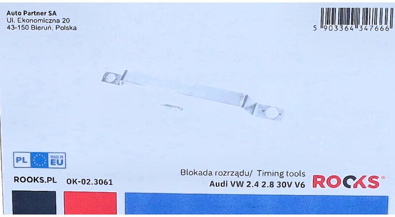 ROOKS BLOKADA ROZRZĄDU AUDI VW 2.4 2.8 30V V6