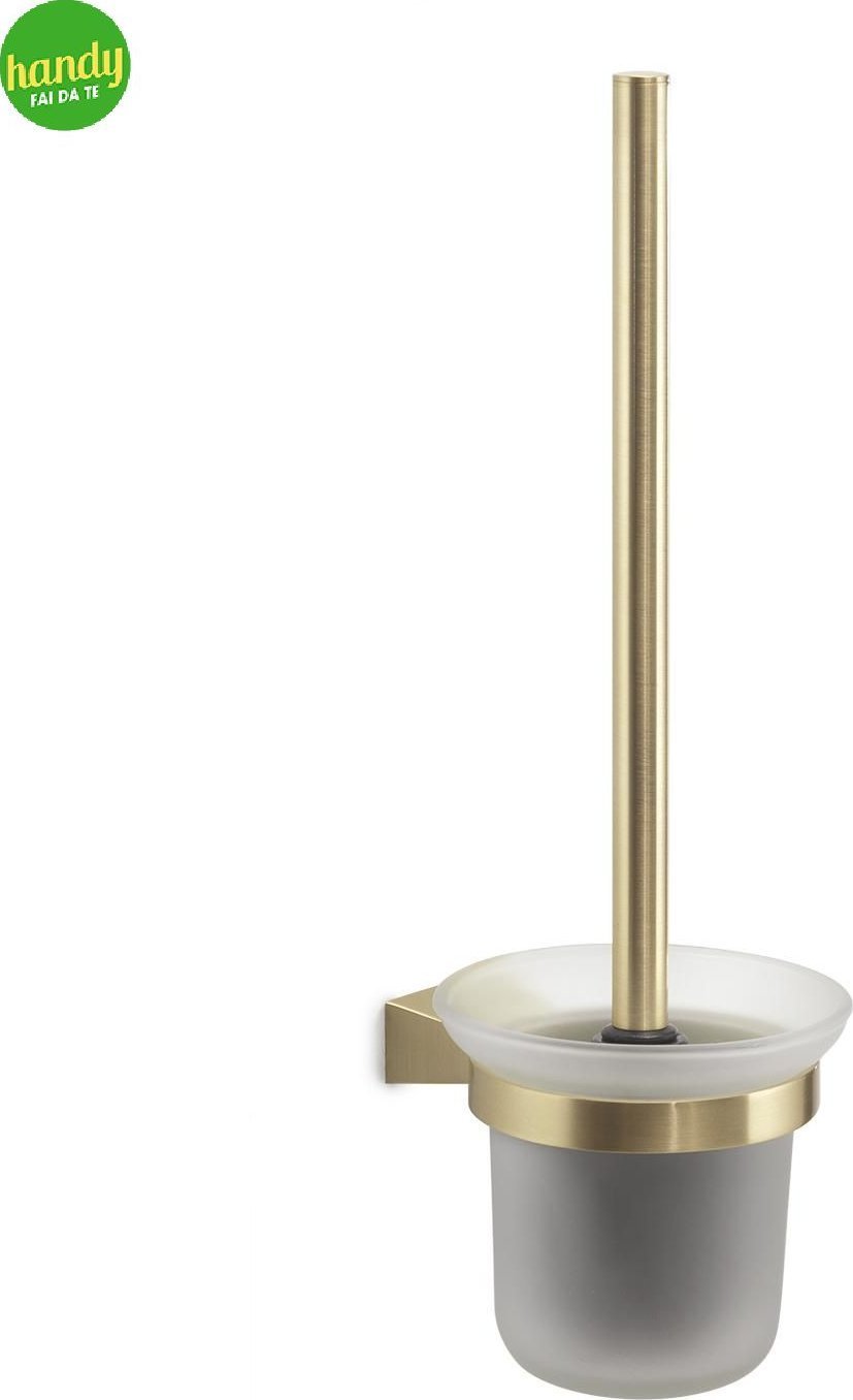 Gedy TONALE WALL TOILET BRUSH HOLDER M GOLD
