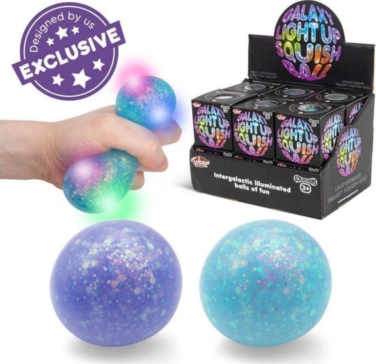 Piłeczka antystresowa ze światełkiem ścrunchems