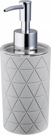 Dozownik do mydła Bisk Dozownik łazienkowy do mydła w płynie szary