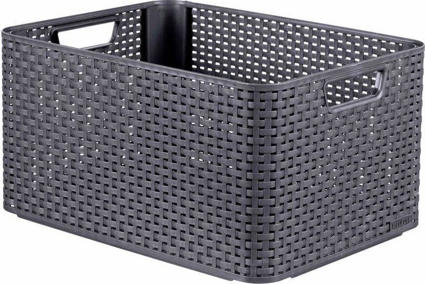 Curver Kosz Style L 43,6 x 32,6 x 23 cm jasny szary