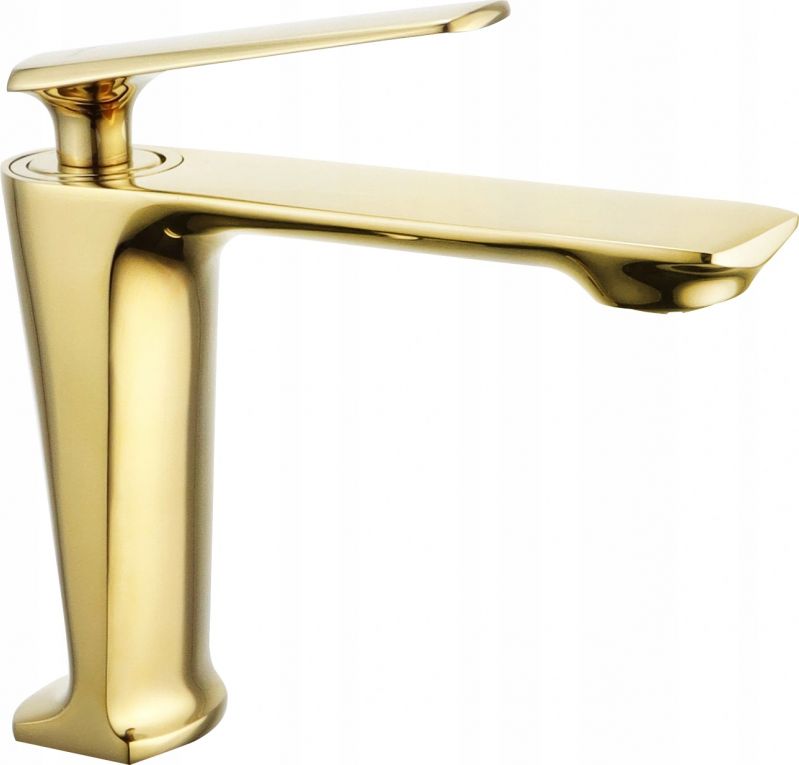 Bateria umywalkowa Mexen Ares stojąca złoty