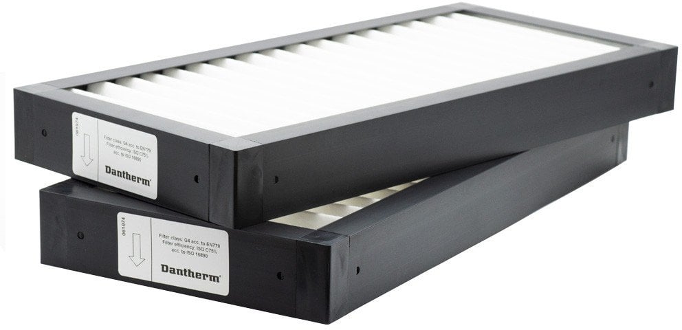 DANTHERM Panelfilter, sæt i filterklasse G4/G4 til HCH 5. 2 stk. G4-filtre til indblæsning og udsugning.