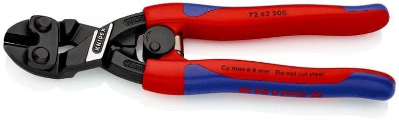 Szczypce tnące do metali miękkich i tworzyw sztucznych 200mm 72 62 200