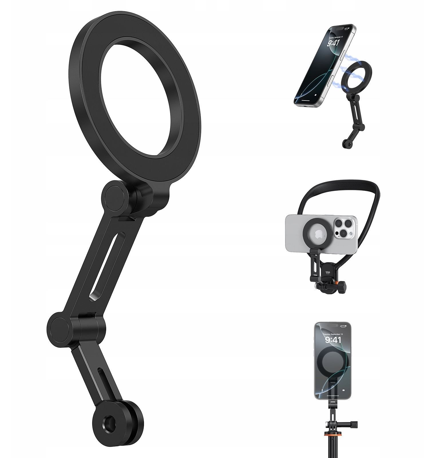 Uchwyt Mocowanie Magnes Magnetyczne Telefon iPhone MagSafe na System GoPro / MG-27