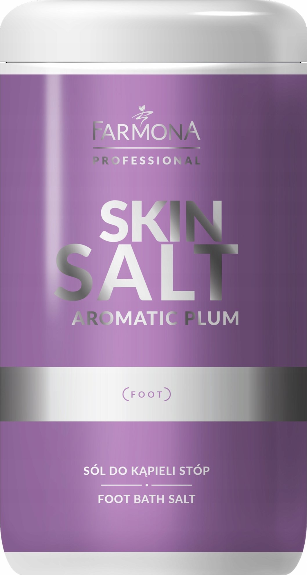Activeshop Farmona Skin salt plum - Sól do kąpieli stóp śliwka 1400 g