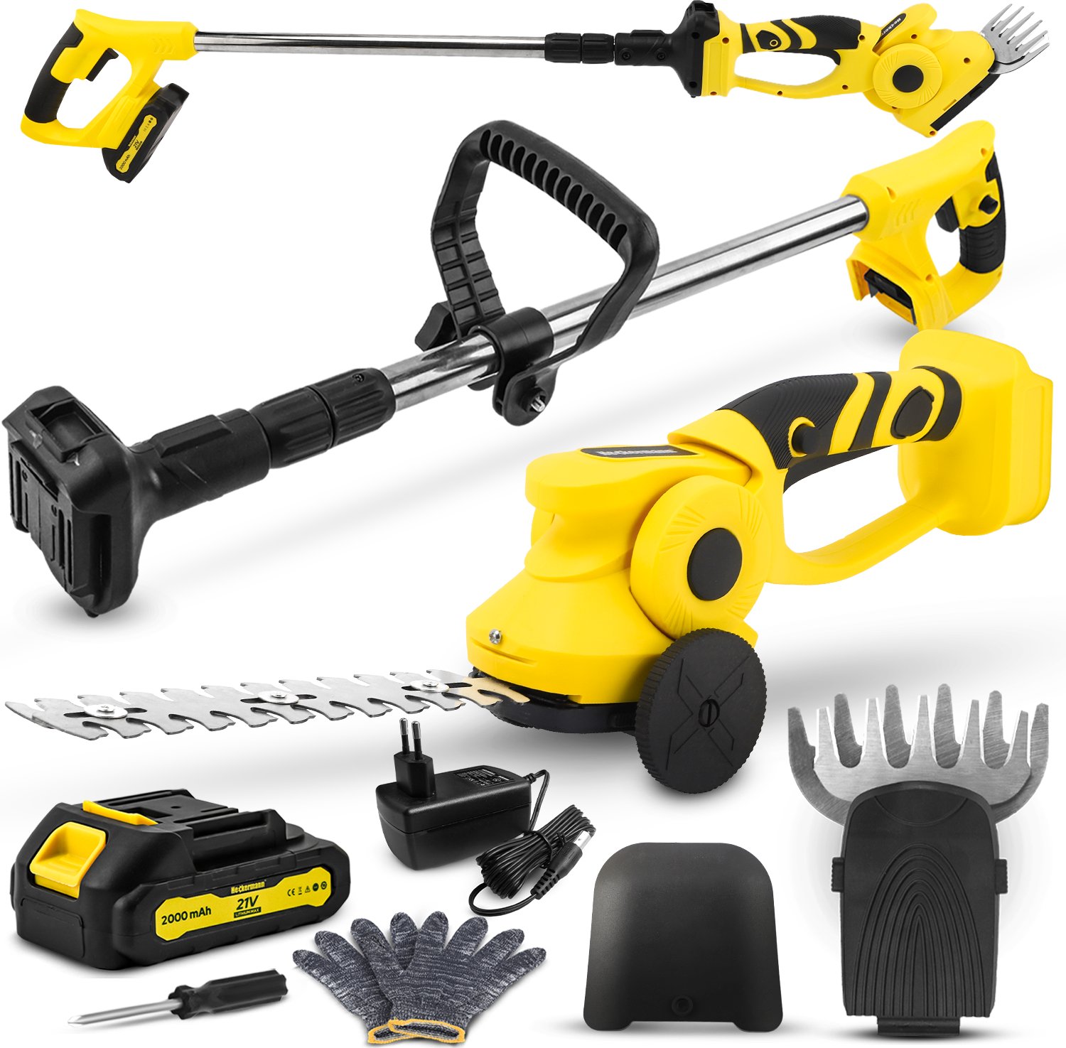 Nożyce akumulatorowe do trawy na wysięgniku Heckermann Basic AJNTW20