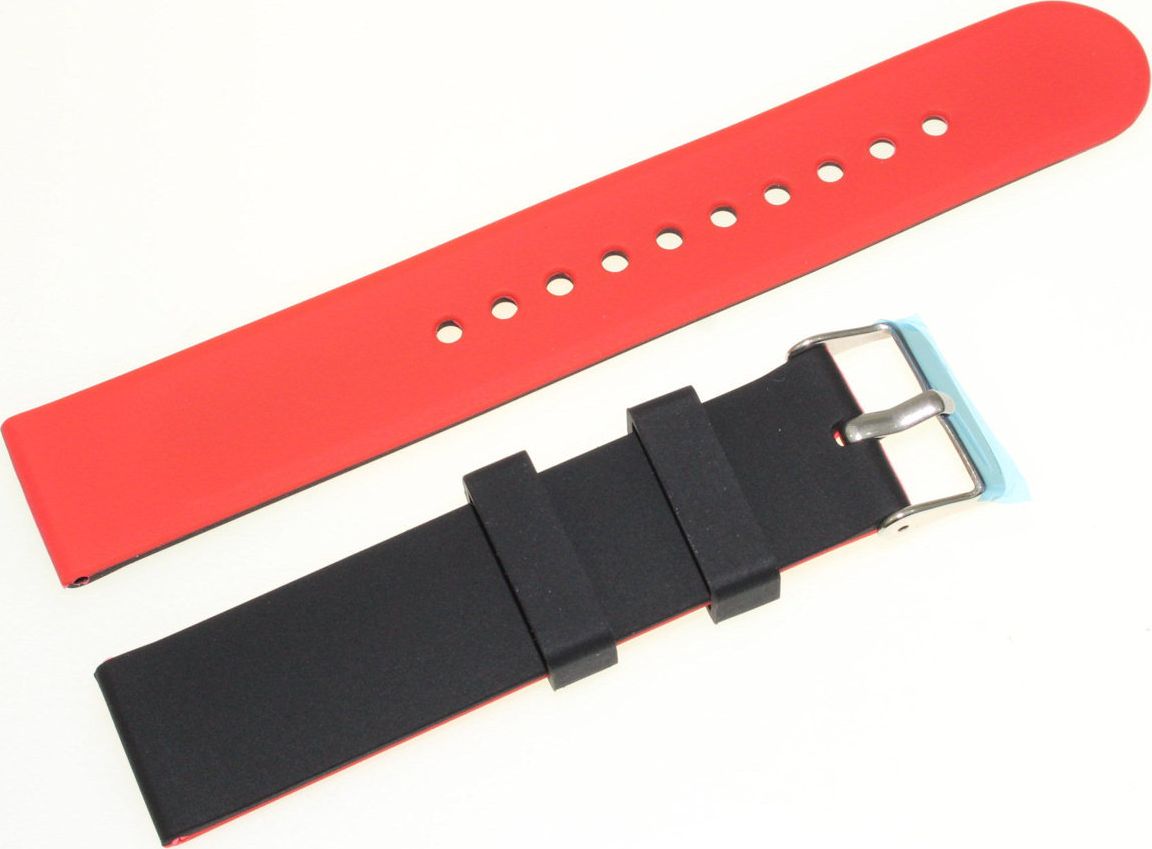 Tekla Silikonowy dwustronny pasek do zegarka 20 mm Tekla SK7.20 uniwersalny