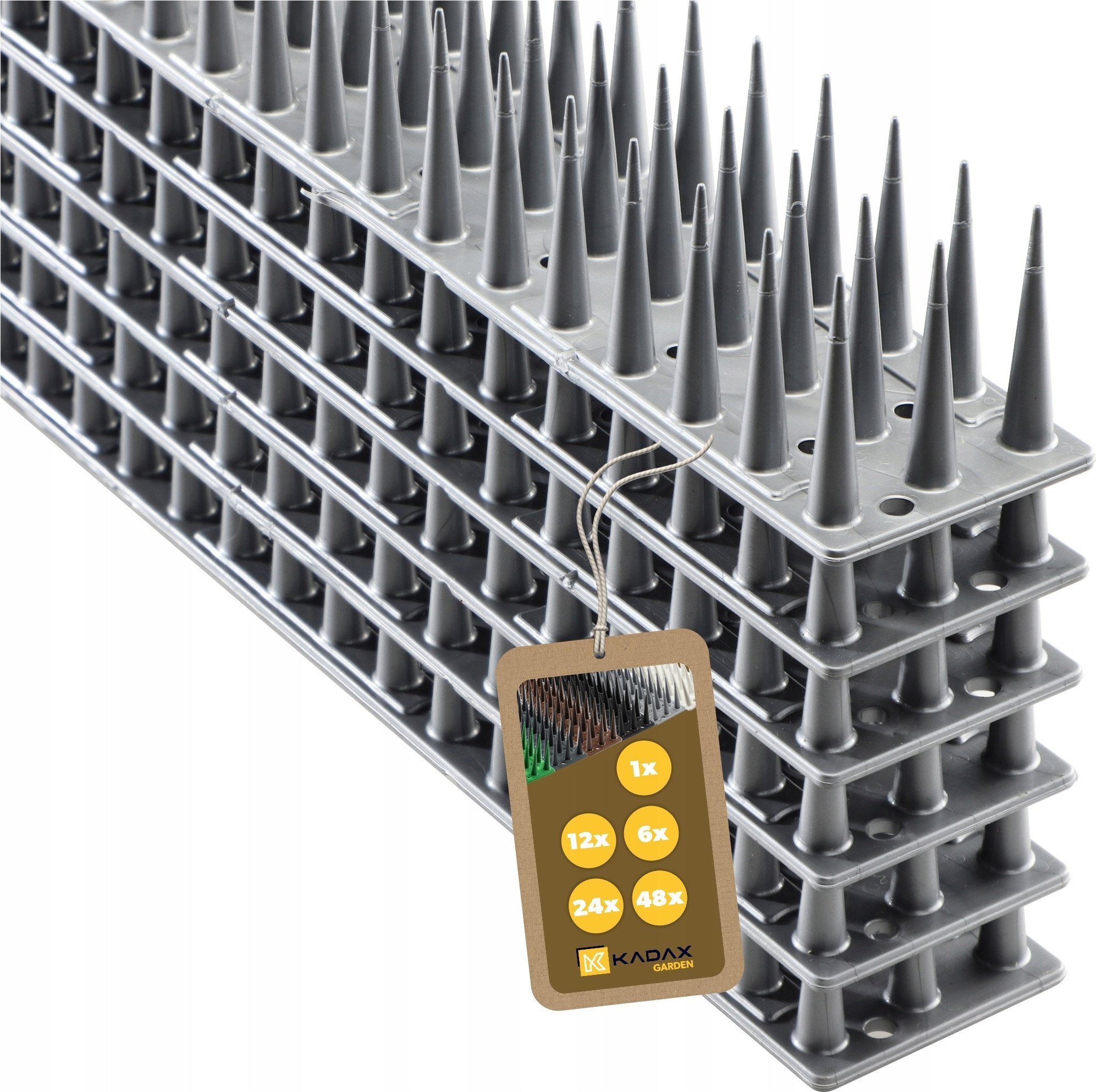 Kadax Plastikowe Kolce Na Ptaki Gołębie Gęste 6szt 3,06M