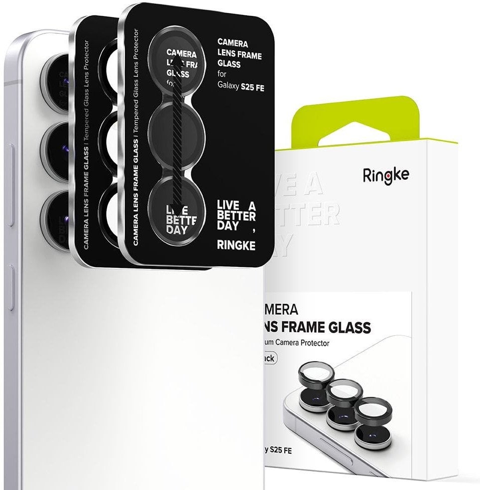 OSŁONA APARATU RINGKE CAMERA FRAME PROTECTOR 2-PACK GALAXY S25 FE BLACK