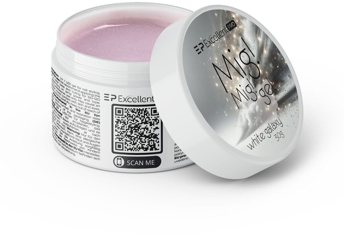 Excellent PRO Mig! Mig! Gel żel budujący White Galaxy 30g