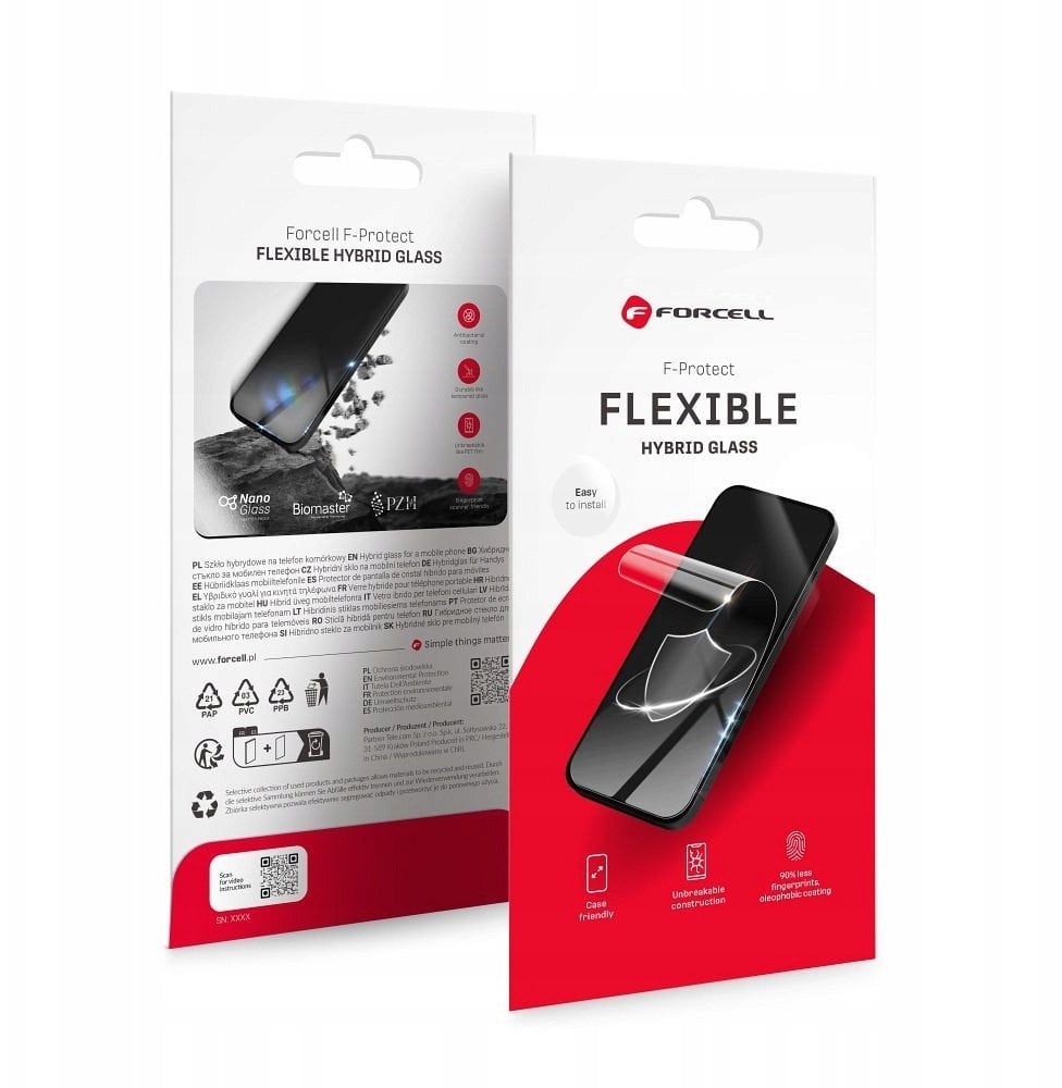 Forcell Flexible Nano Glass - szkło hybrydowe do Samsung Galaxy S24 FE
