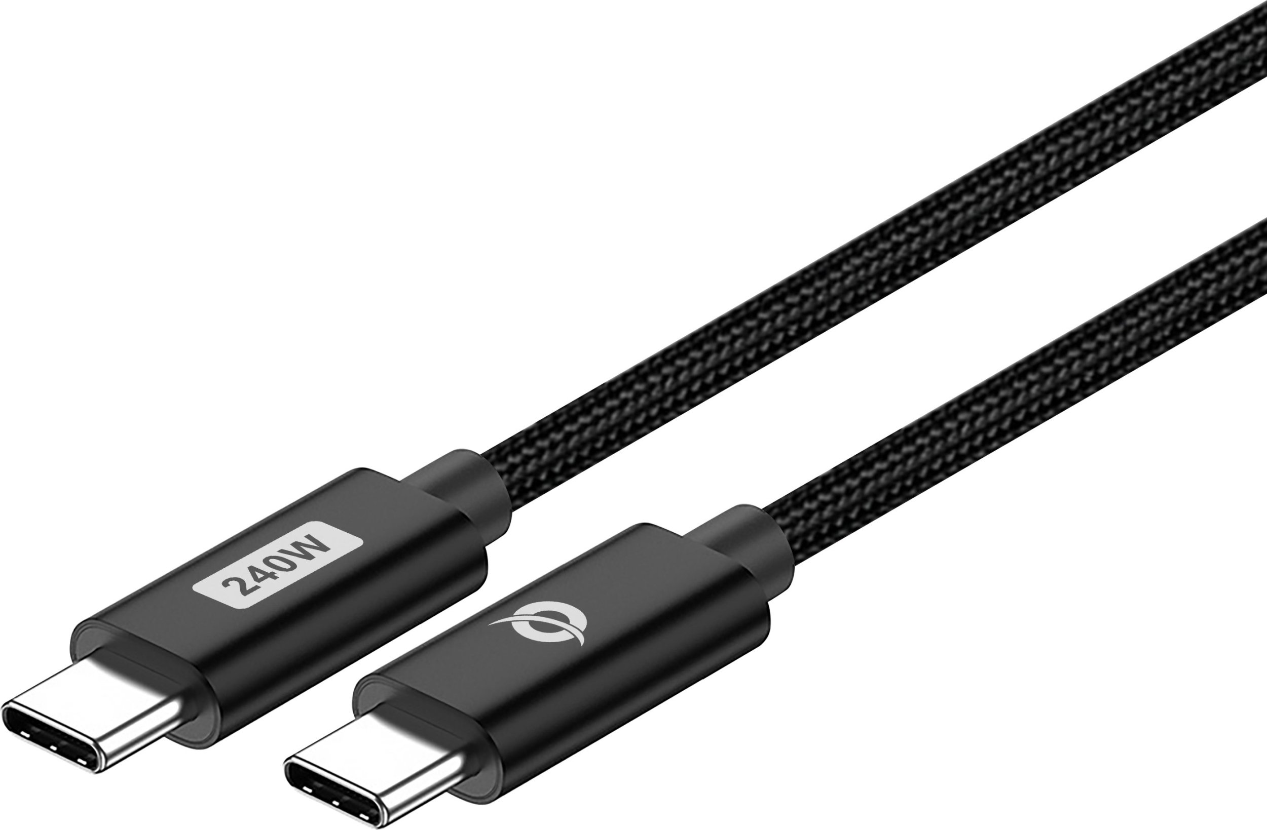 Kabel USB Conceptronic USB-C - USB-C 1.2 m Czarny (ETTA03B12)
