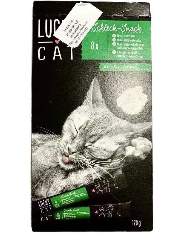 PENNY MARKT LUCKY CAT BUDYŃ 8*15g 8xWĄTROBA