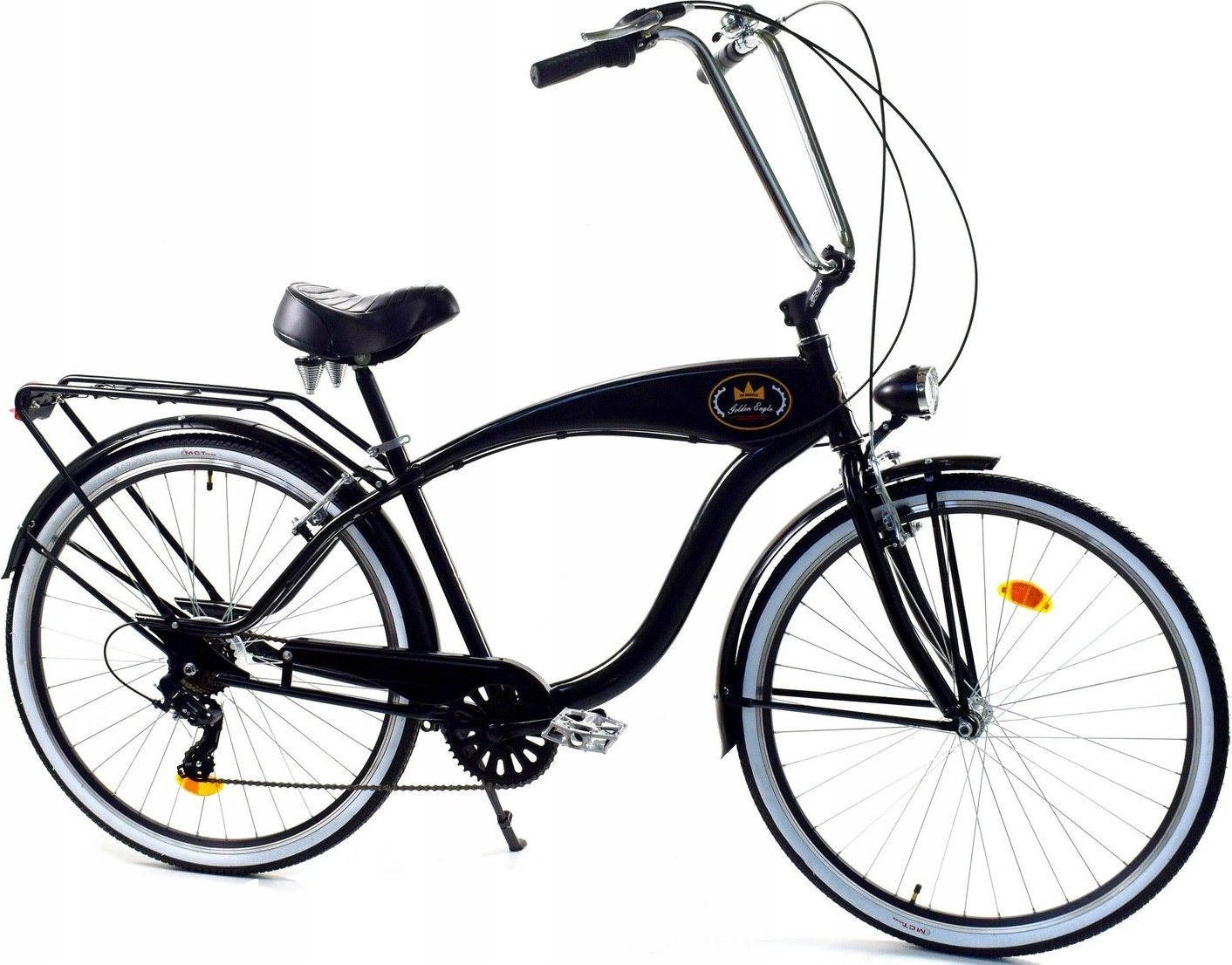 Dallas Bike Rower Dallas Cruiser Men 28" 7spd GE - czarny