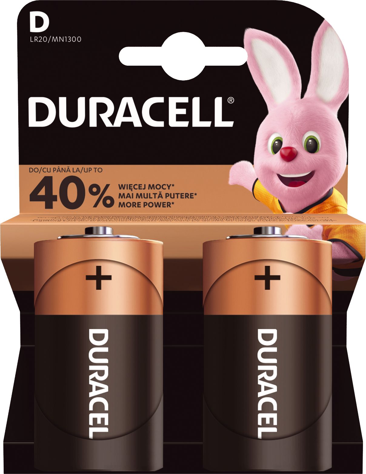 Duracell Bateria Basic D / R20 2 szt.