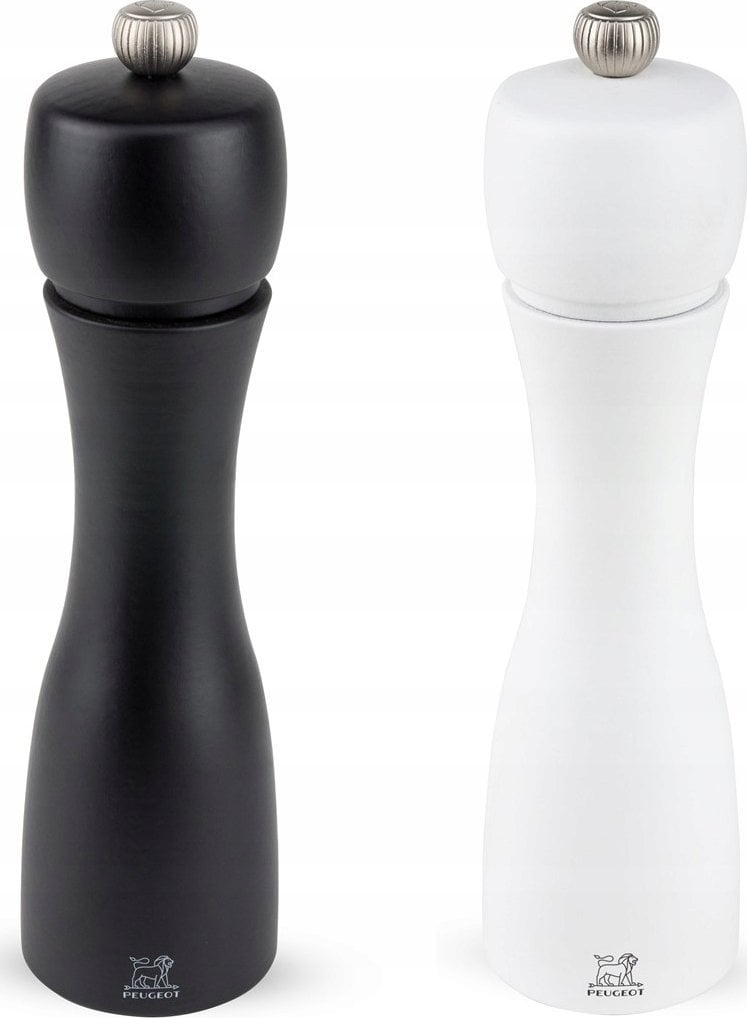 TAHITI Zestaw młynków do soli i pieprzu 20 cm czar