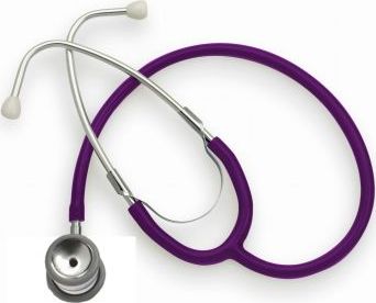 Little Doctor Stetoskop neonatalny noworotkowy Prof-III Little Doctor dwugłowicowy - fioletowy