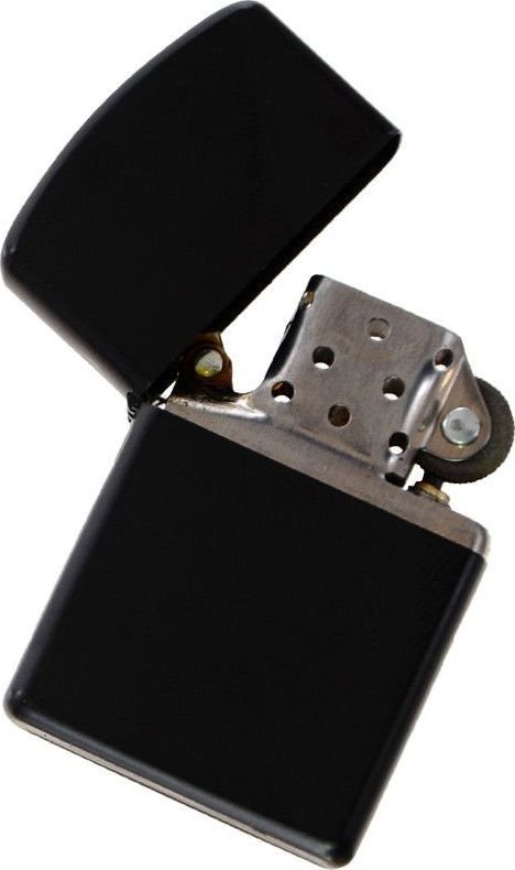 MFH Zapalniczka Benzynowa Stal Czarna