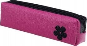 Teka Piórnik tuba z kwiatkiem mix