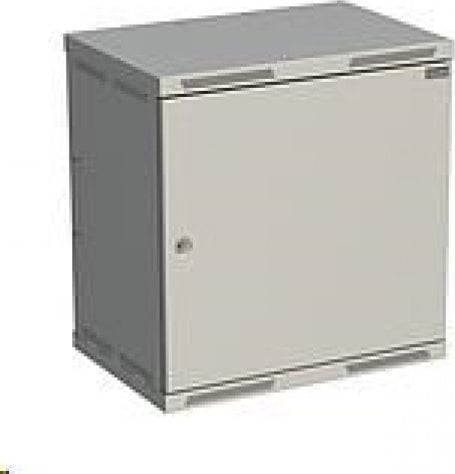 Solarix Solarix rozvaděč nástěnný SENSA 12U 400mm, dveře plech, RAL 7035 SENSA-12U-64-21-G