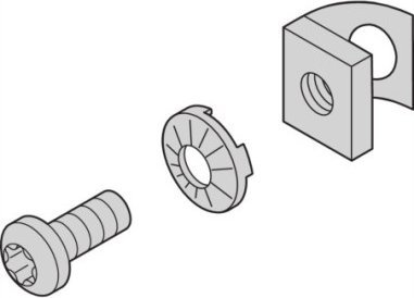 SCHROFF Materiał mocujący SCHROFF Novastar do szafek zewnętrznych