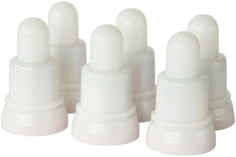 Lampki choinkowe Duni Ekstra LED światło, 7cm, Ø4cm, wielokolorowy i ciepły biały, zestaw 6 szt.