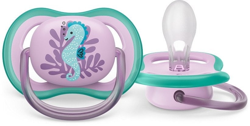 Philips Avent māneklītis Ultra Air Deco seahorse 6-18M (1 gab) meitenēm SCF086/06