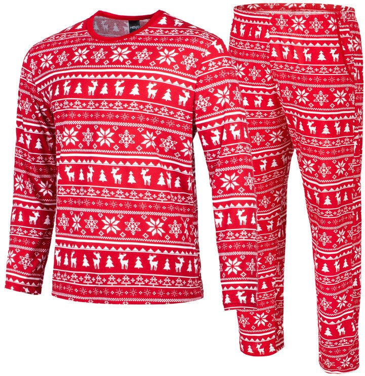 HEYO Piżama męska świąteczna HPM017 L
