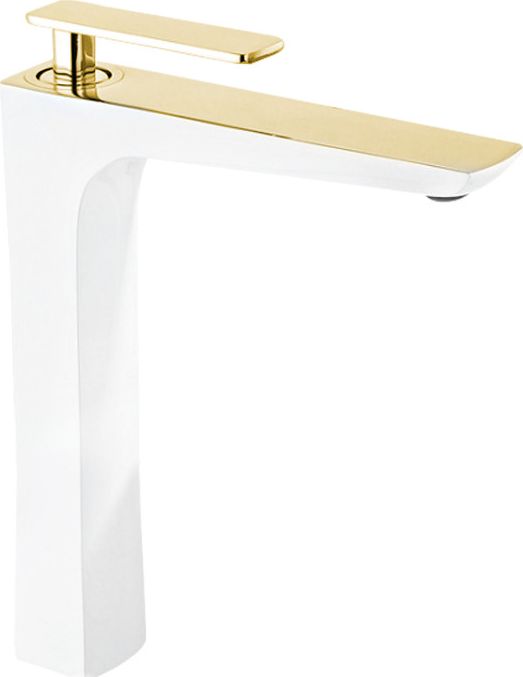 Bateria umywalkowa Mexen Indus stojąca biały