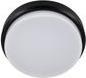 IDEUS Hermetyczna LAMPA sufitowa ARON 03801 Ideus zewnętrzna OPRAWA plafon LED 18W 4000K okrągły IP65 czarny