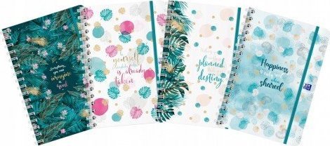 BTS Kołozeszyt w kratkę B5 80 kartek