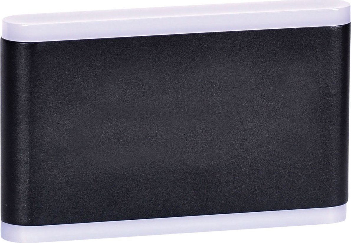 Kinkiet Lumes Czarny nowoczesny kinkiet zewnętrzny LED - S333-Cardi