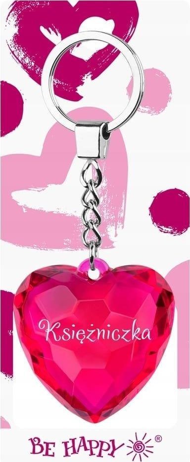 Brelok serce - Księżniczka