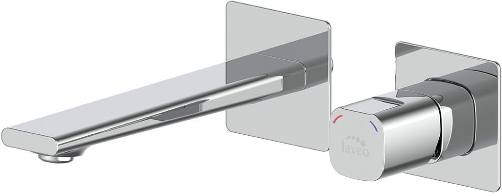 LAVEO Tores - bateria umywalkowa podtynkowa z korkiem