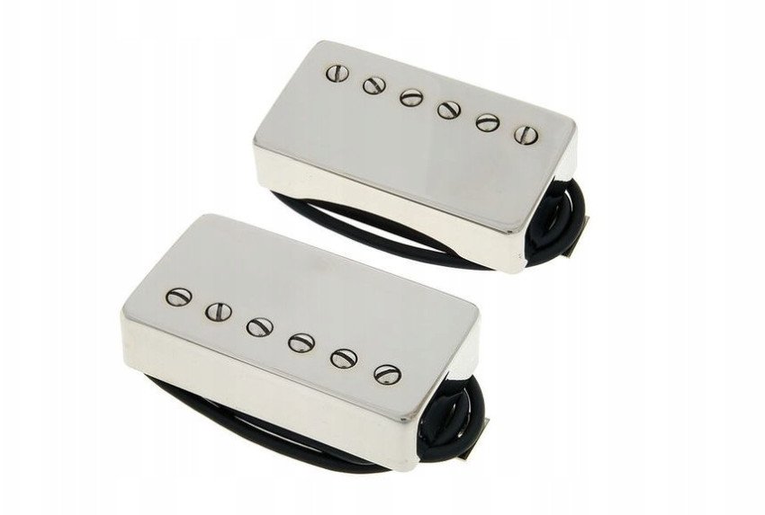 Bare Knuckle The Mule Set Niklowane przetworniki humbucker typu PAF