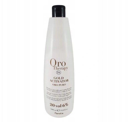 Fanola Oro Therapy 24k Gold Activator Oro Puro 6% 20 Vol. 1000 ml