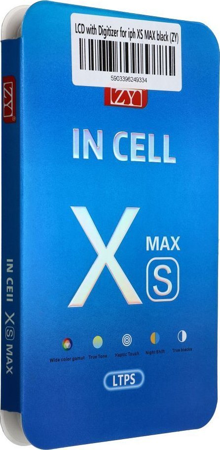 OEM Wyświetlacz do iPhone Xs Max z ekranem dotykowym czarnym (ZY-LTPS)