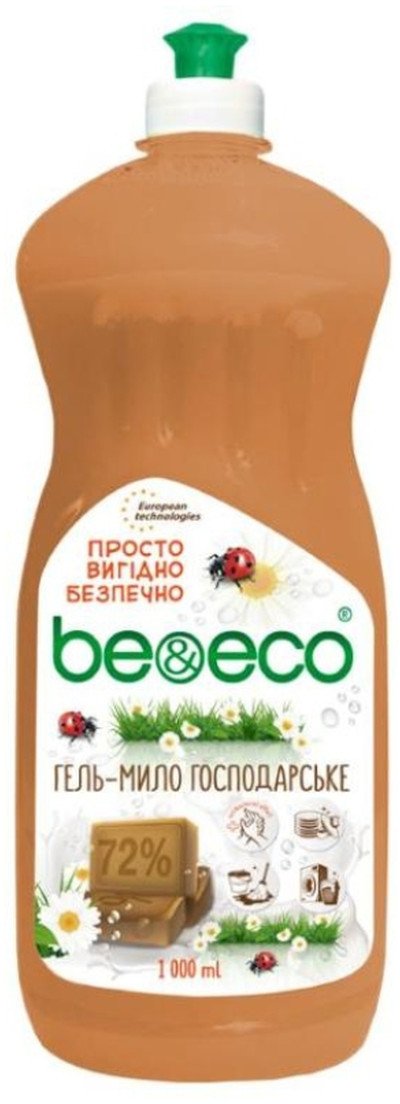 Be&Eco Szare mydło gospodarcze w płynie 1000ml