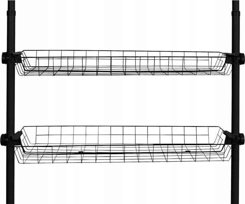 Wenko Koszyk do garderoby, szafy HERKULES 2 sztuki, 83 x 38 x 8 cm, WENKO